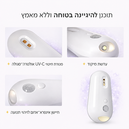 Lumora- פתרון מתקדם לחיטוי וניקוי האסלה