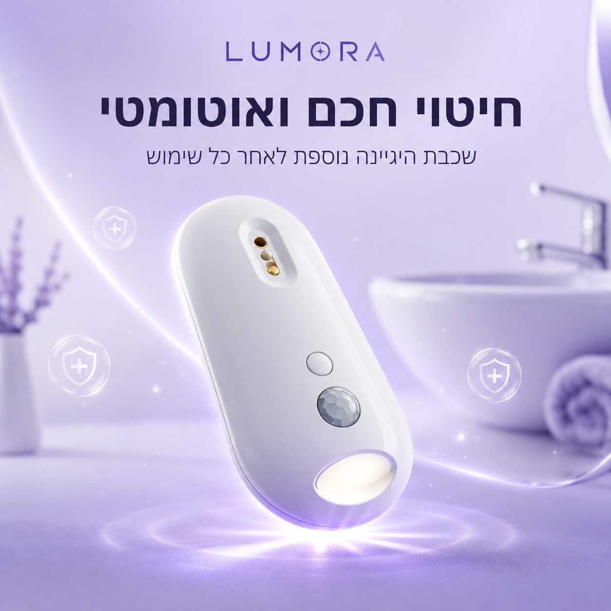 Lumora- פתרון מתקדם לחיטוי וניקוי האסלה